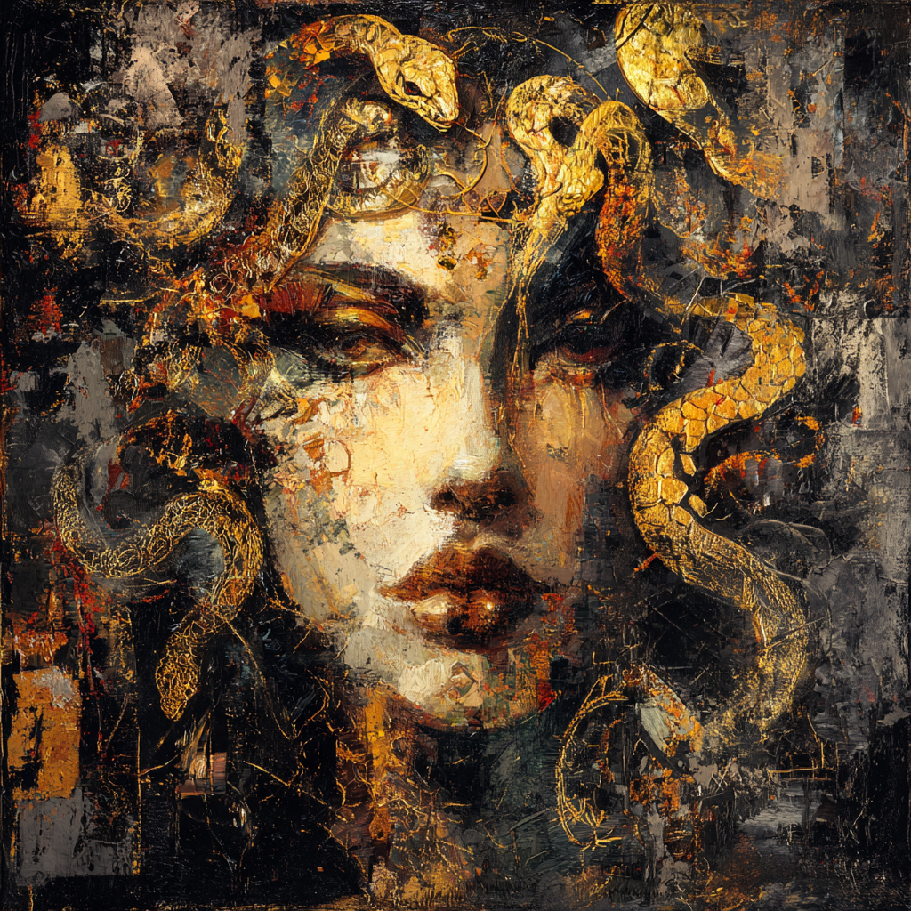 Medusa Reborn — Mythological Fine Art Print