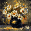 Daisy Bouquet II — Floral Fine Art Print