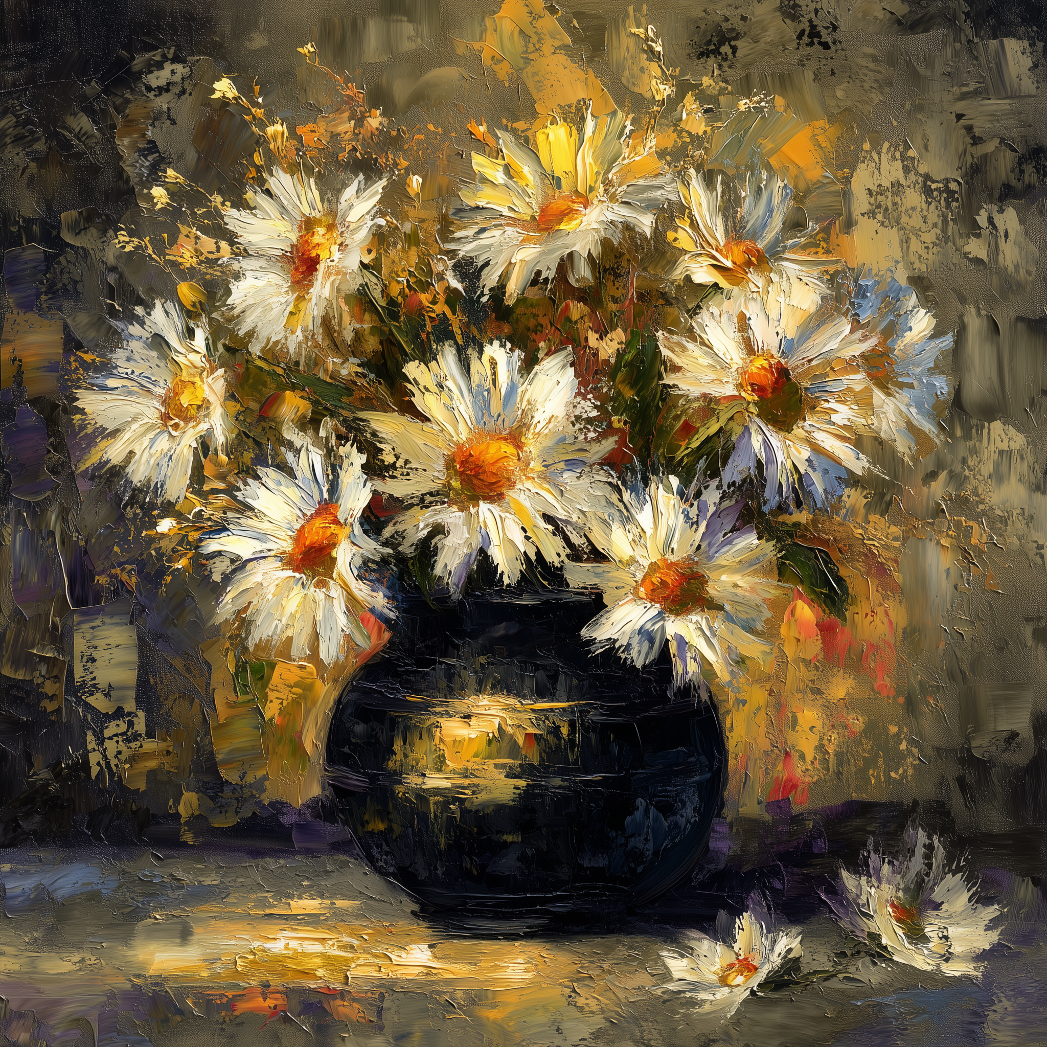 Daisy Bouquet II — Floral Fine Art Print